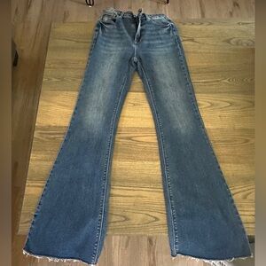 Classic Blue Flared Women's Jeans